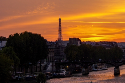 Paris Sunset Sept 2007